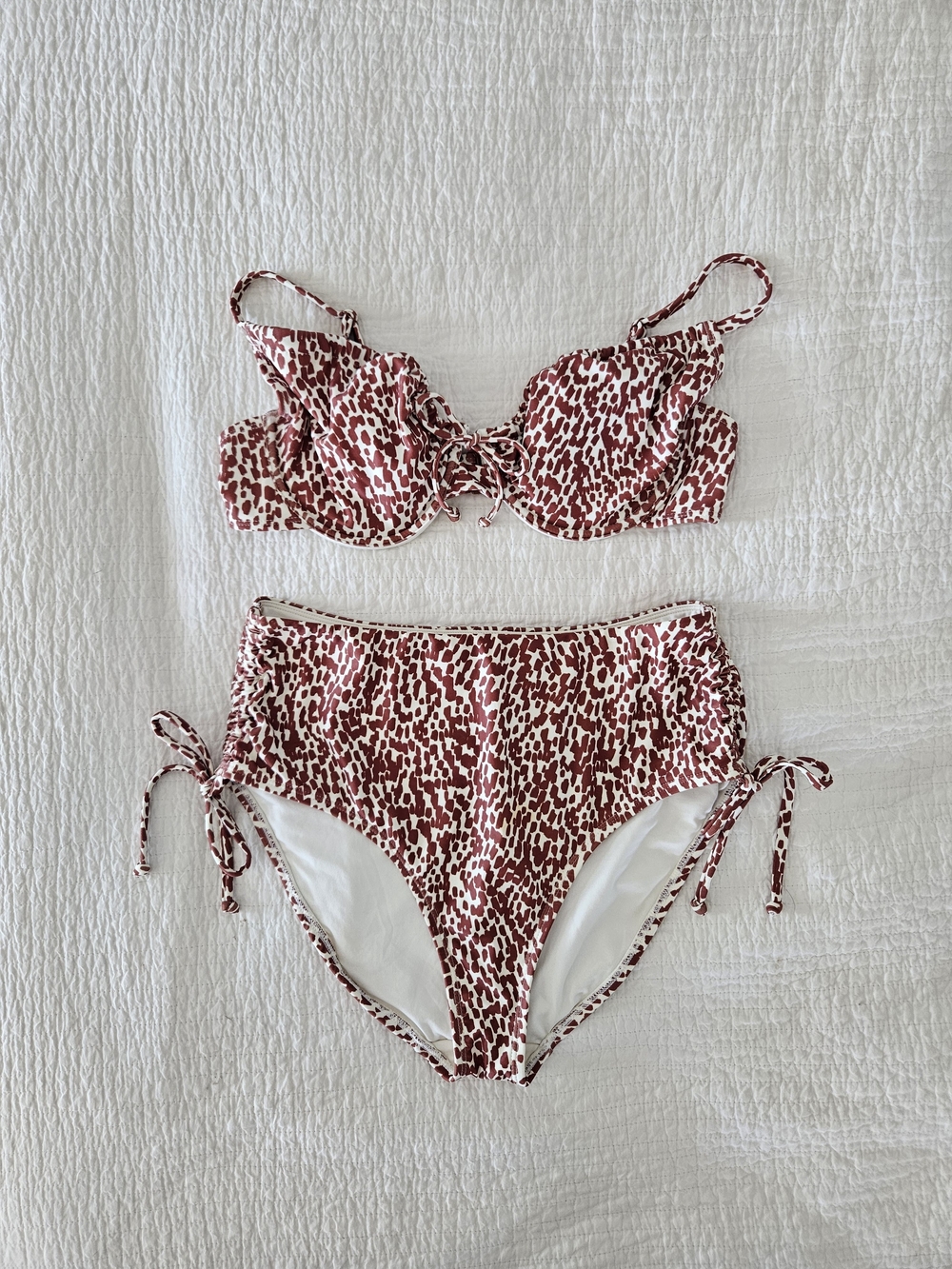 High-Waist Old Navy Bikini Set M